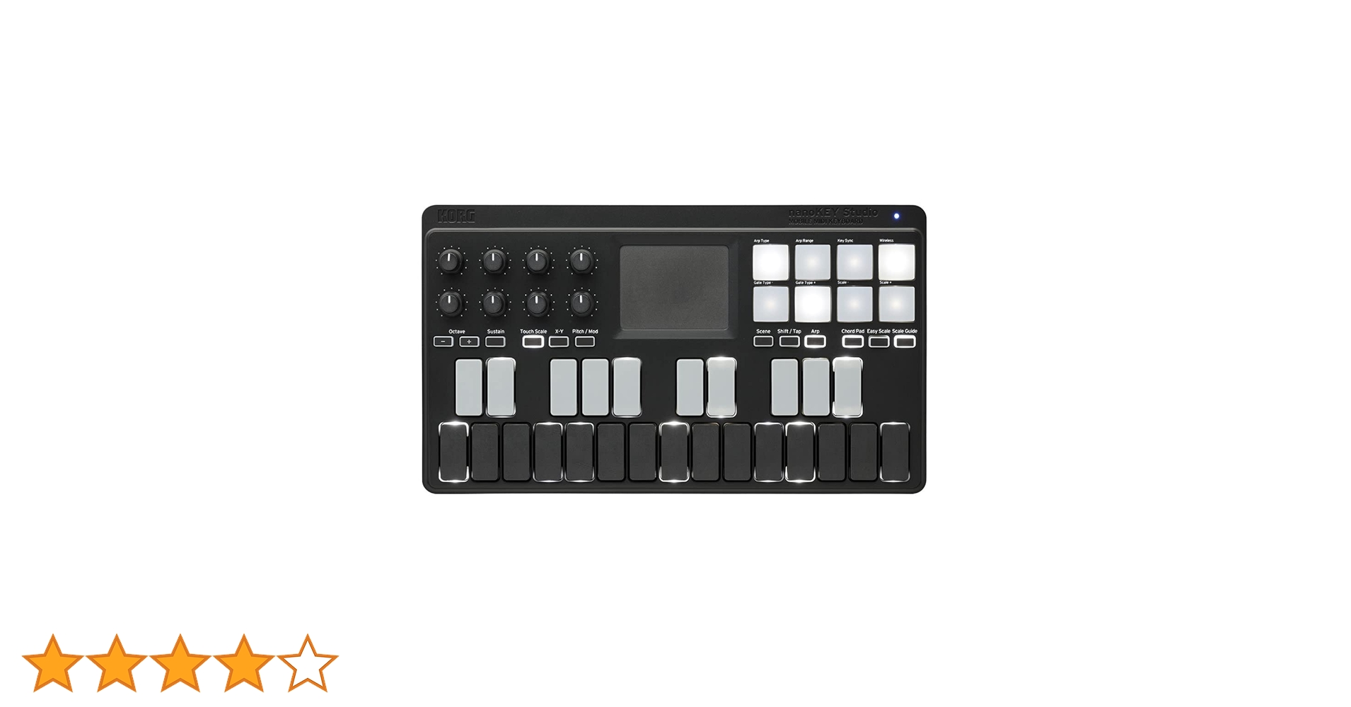 Amazon.co.jp: KORG(コルグ) MIDIキーボード nanoKEY Studio DTM/25